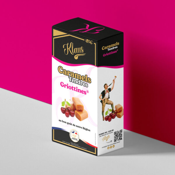 Caramels aux griottines 160g – Image 2