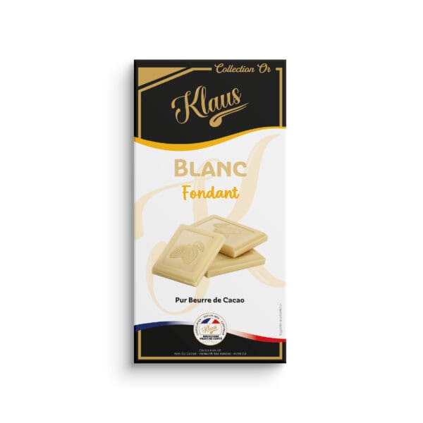 Tablette Or chocolat blanc 100g