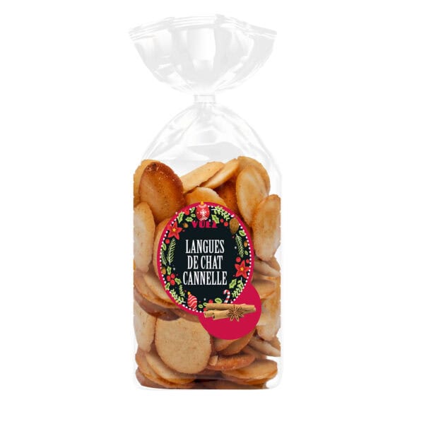 Langues de chat à la cannelle 120g